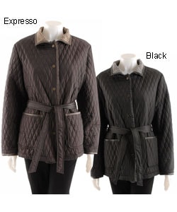 Hilary Radley New York Reversible Quilted Jacket