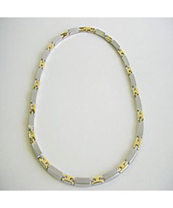 Stainless Steel Magnetic H-Link Necklace