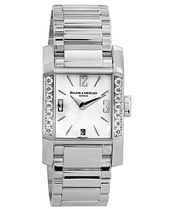 Baume & Mercier Diamant Steel Diamond Watch