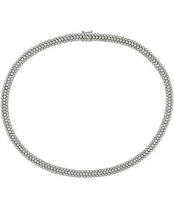 18k White Gold 4-4/5ct Diamond Necklace