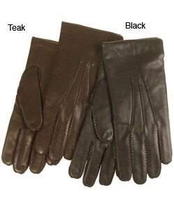 Portolano Men's Italian Nappa Leather Cashmere Gloves