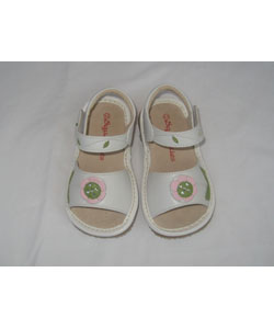 'Squeakies' Toddler Flower Sandals