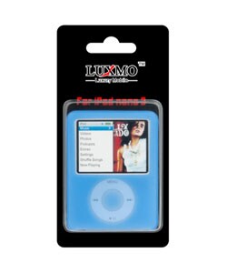 Apple iPod Nano 3rd Generation Blue Silicon Case