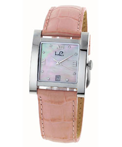 LP Italy 'Palladio' Women's Diamond Watch