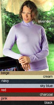 I LEVRIERI Extra Fine Italian Merino Wool Turtleneck