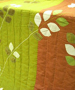 Leaves Collection Bedspread (King)(India)