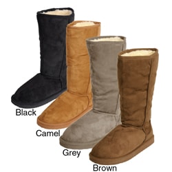 Adi Designs Women's Microsuede Mid-calf Boots