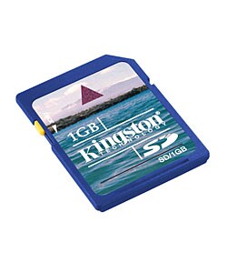 Kingston 1GB Secure Digital Memory Card (Case of 5)