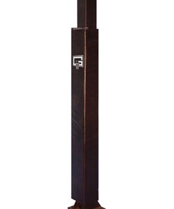 Gared 6-inch Fitted Square Pole Pad