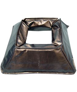 Gared for 6-inch Surface-Mounted Pole Base Pads