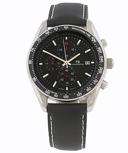 Mount Royal Jet Black Chronograph Watch
