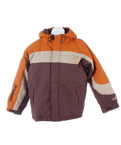 Gotcha Boy's Espresso/ Rust/ Khaki  Snow Jacket