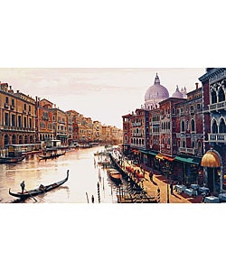 Hava 'Canal de Venice' Canvas Art