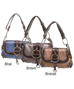 Chinese Laundry Metallic Pebblegrain Handbag