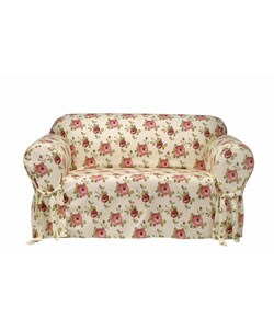 Country Floral Sofa Slipcover