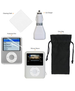 5-in-1 Starter Kit for 3rd Generation iPod Nano