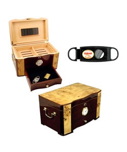 Cuban Elegance Humidor & Cutter