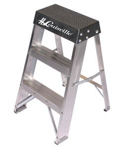 Aluminum 2-foot 300-pound Rating Step Ladder