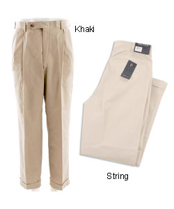 Nautica Men's Cotton Twill Dress Pants
