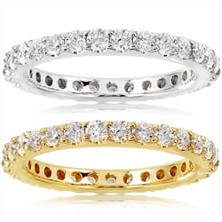 14k Gold 1ct TDW Diamond Eternity Band