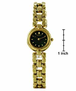 Seiko Women's Fashion Black Dial Watch