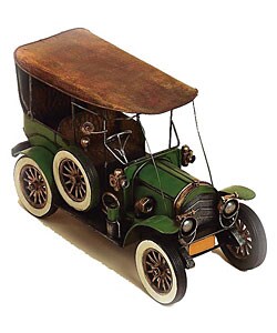 Antique Toy Replica Metal Ragtop Model Car