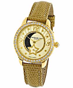 Stuhrling 'Star Bright' Women's Gemstone Watch