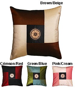 Silky Two-Tone Decorative Pillow Sham