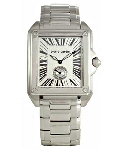 Pierre Cardin Men's Silver Dial Stainless Watch