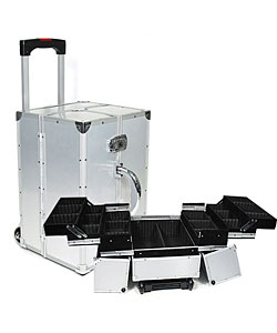 Rolling Pro Makeup Case with Dividers