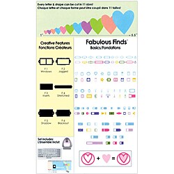 Cricut Fabulous Finds Cartridge