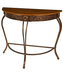 Hailey Wood Top Sofa Table