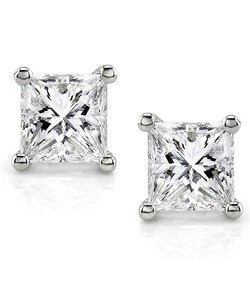 14k Gold 2 1/10ct TDW Certified Diamond Studs
