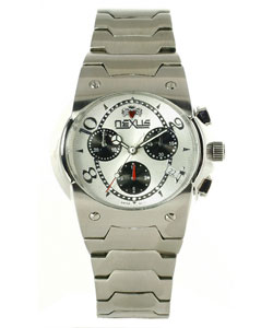 Nexus Stainless Steel Men's Chronograph Watch