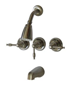 Magellan Tub/ Shower Satin Nickel Faucet