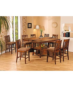 Ambrosia 9-piece Counter Height Dining Collection