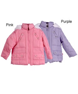 Dazy Dayz Toddler Girl's Bomber 4-pocket Jacket