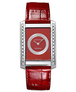 Concord Delirium 18k White Gold Diamond Watch