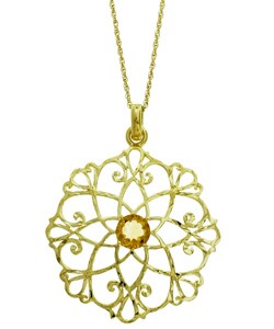 Chateau D'Argent Citrine Necklace
