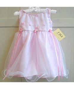 Baby Party Dress on Jojo Designs Baby Pink Tulle Layered Party Dress   Overstock Com