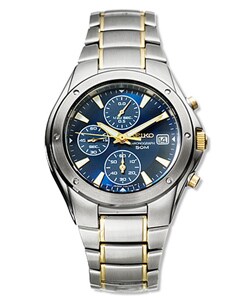 Seiko Men's Two-tone Chronograph Quartz Watch