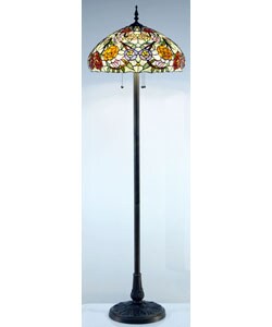 Tiffany-style Flower Garden Floor Lamp
