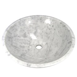 DeNovo Light Beige Travertine Bowl Vessel Sink