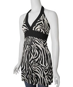 Leopard-print halter dress | Boston Proper