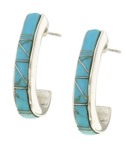 Sterling Silver Turquoise Earrings