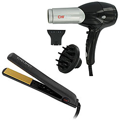 CHI Original 1-inch Flat Iron with CHI Pro Dryer