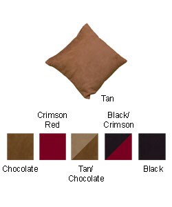 Patterned Faux Suede Accent Pillows (Set of 2)