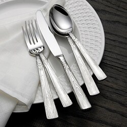 Pfaltzgraff Naturewood 45-piece Flatware Set