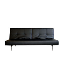 Arabella Black Convertible Sofa / Bed