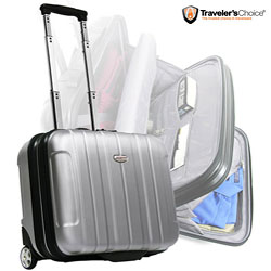 Traveler's Choice Rome Business Rolling Briefcase/ Overnighter